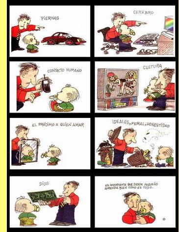 Cartoon de Quino.