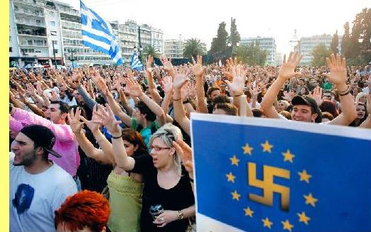 Manifestao em Atenas.