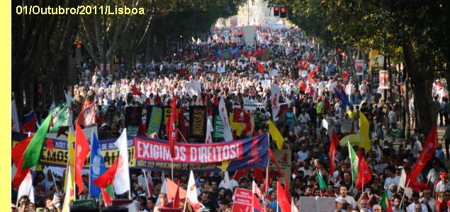 Manifestao da CGTP em Lisboa, 01/Outubro/2011